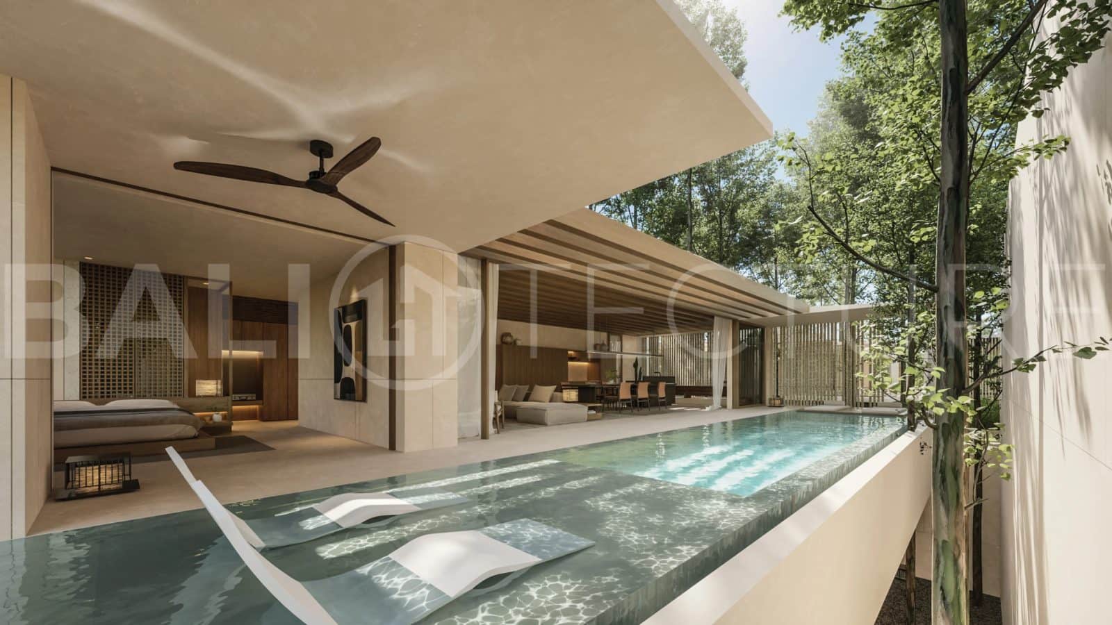 Off-Plan Luxury 4 Bedroom Villa for Sale near Echo Beach Canggu