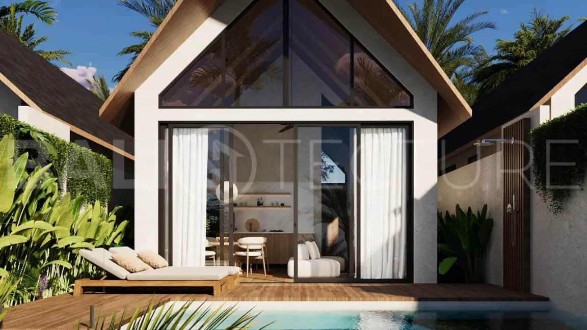 Modern Tropical 1 Bedroom Villa in Ubud for Sale