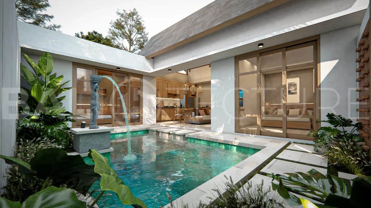 Off-Plan Tropical 2 Bedroom Villa for Sale in Ungasan