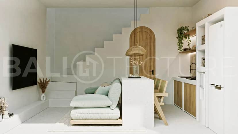 1-bedroom leasehold villa in Berawa — photo 4 of 5