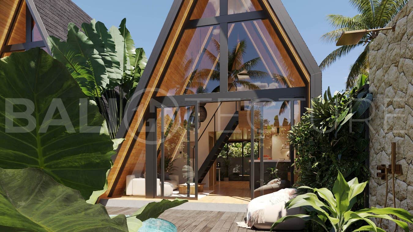 Bingin Off Plan Villa for Sale, Scandinavian Inspired 1 Bedroom