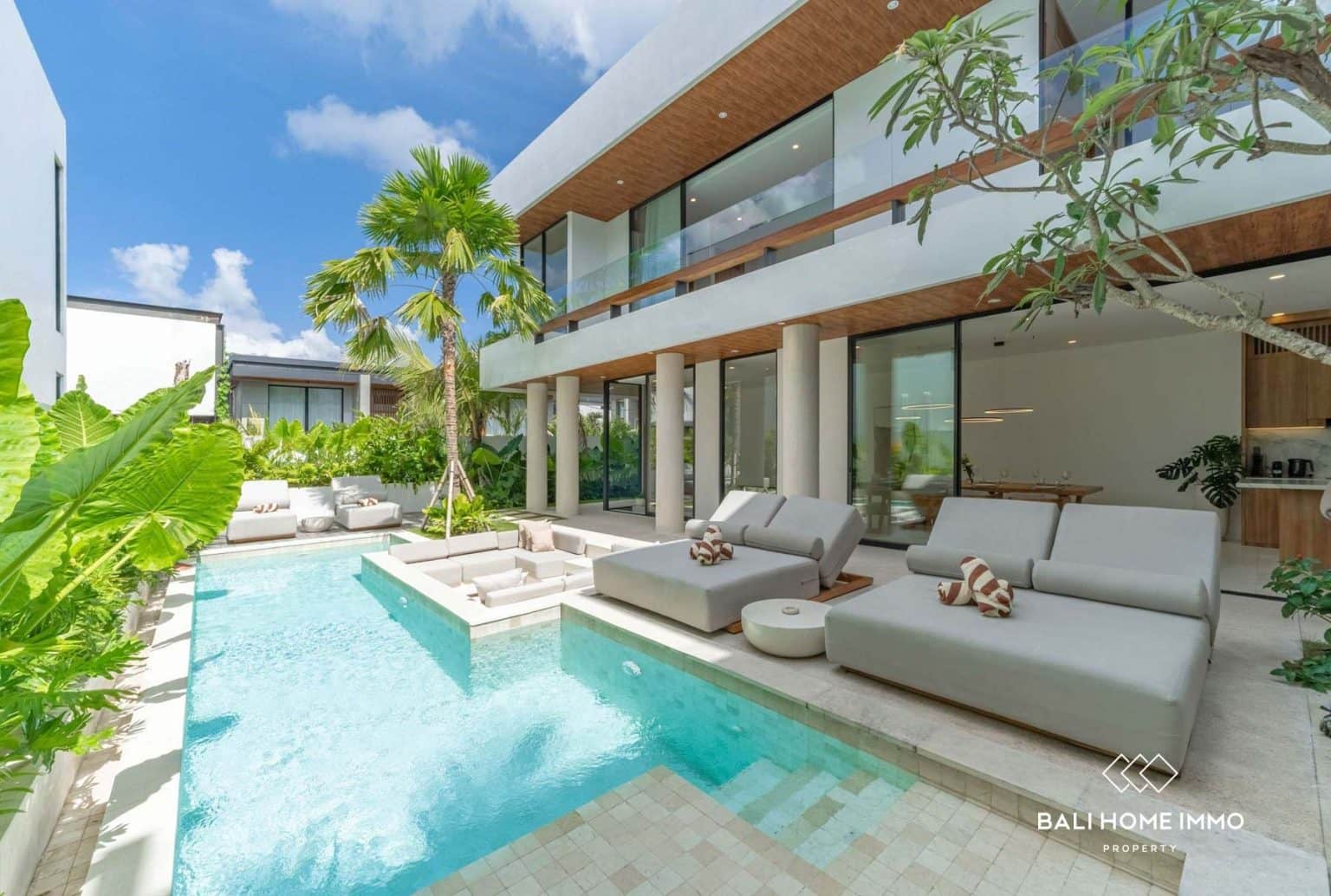 Brand New 4 Bedroom Villa for Leasehold sale in Berawa Bali