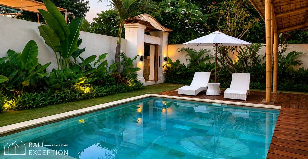 Ready Now 2 Bedroom Leasehold Villa for Sale in Pererenan