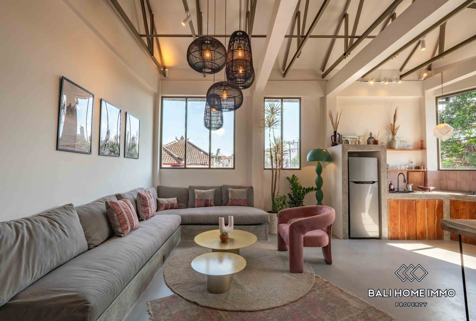 2-bedroom leasehold apartment in Canggu — photo 4 of 5