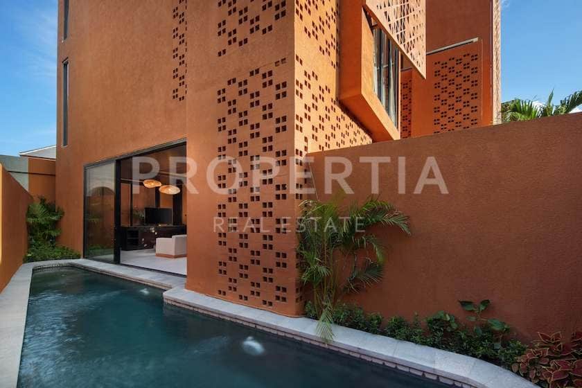 Earth Tone Inspired Villa in Kayu Tulang