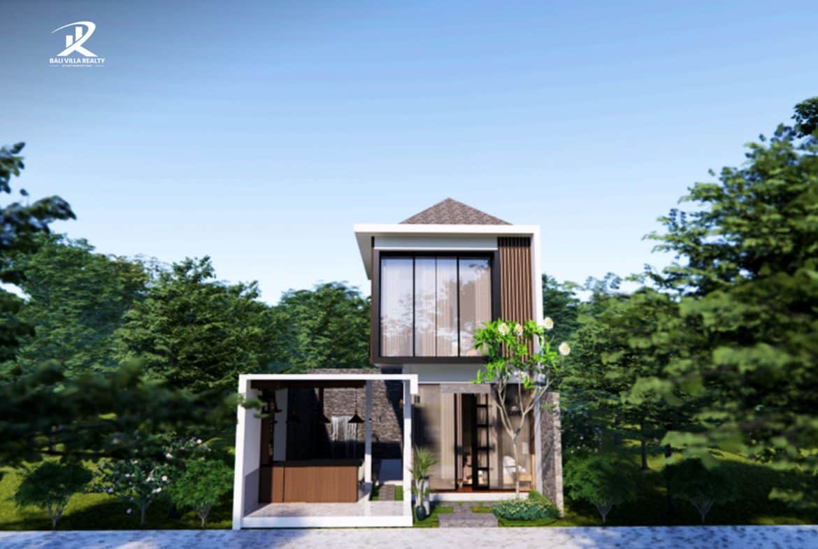 Off-Plan Charming 2 Bedroom Villa for Sale Leasehold in Bali Kerobokan