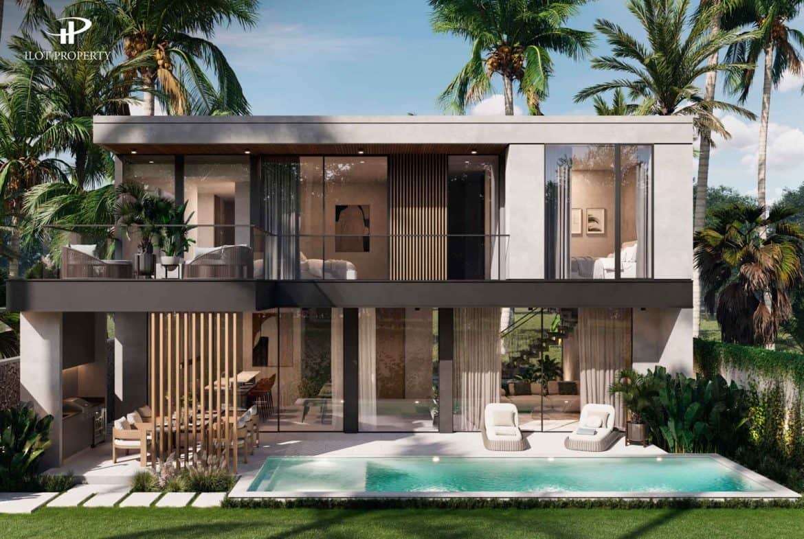 Sea View 4 Bedrooms Villa For Sale Leasehold in Balangan Bali