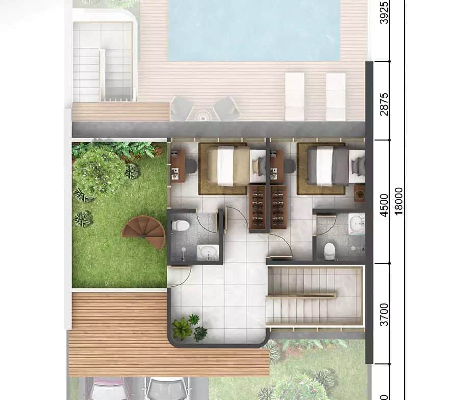 3-bedroom freehold villa in Uluwatu — photo 3 of 5