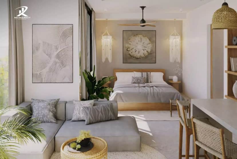 1-bedroom leasehold apartment in Canggu — photo 3 of 5