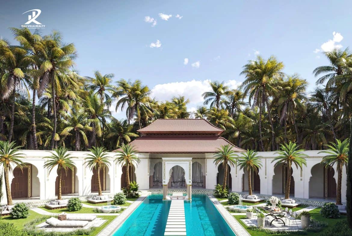 Majestic Oasis Off Plan Villa — 6-Bedrooms Moroccan-Inspired Luxury Retreat in Kutuh For Sale Leasehold