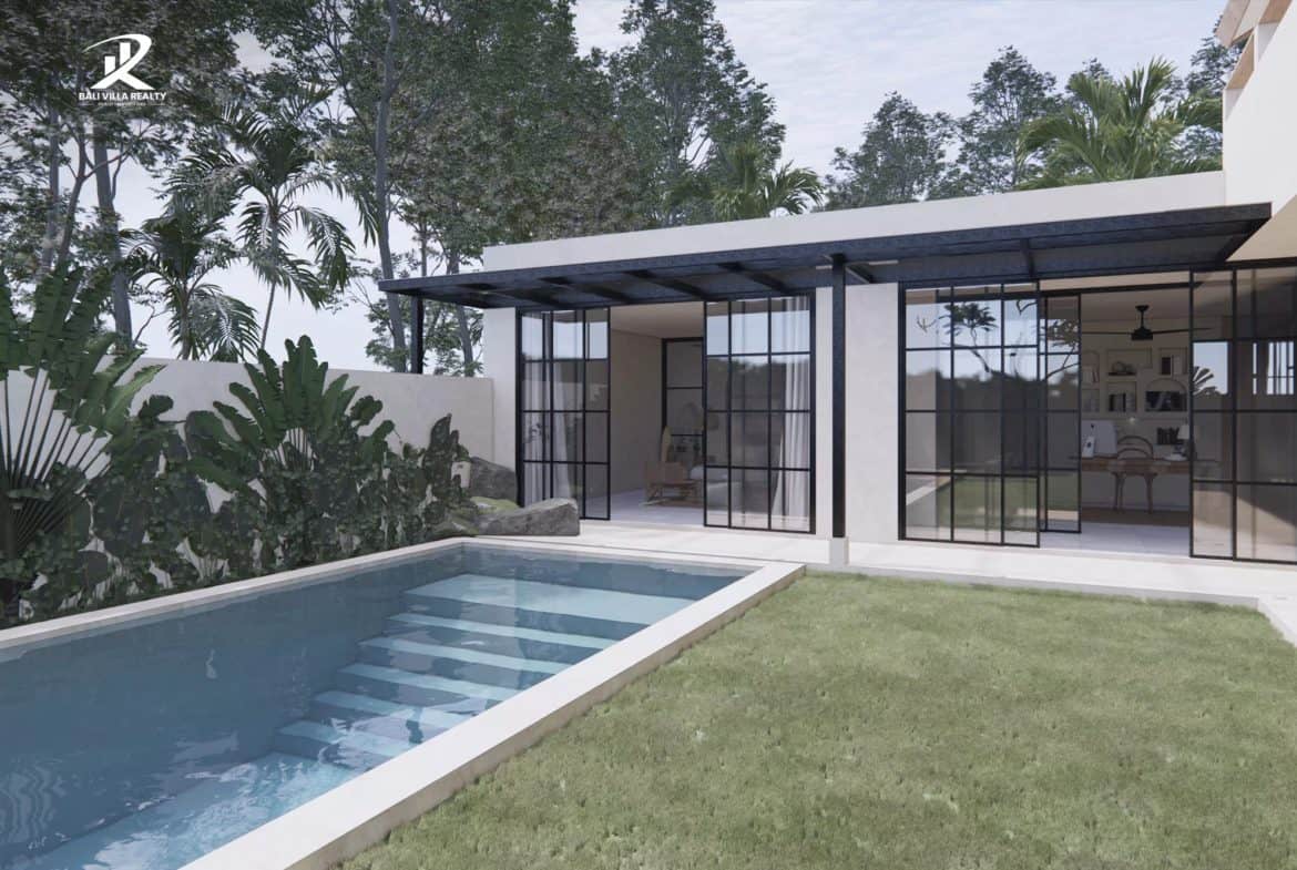 Modern Tropical Sanctuary: Ungasan Villa with Pool For Sale Leasehold