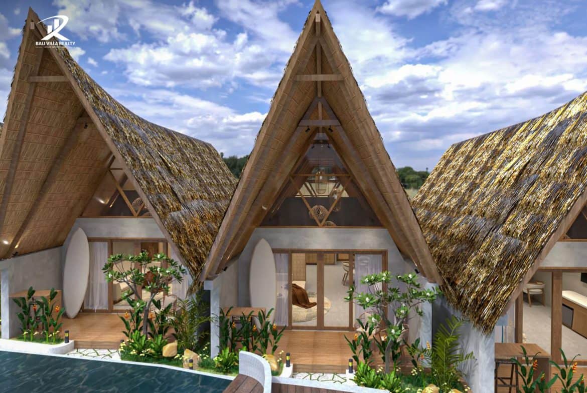 Own a Slice of Tropical Modernism in Pecatu: The Mezzanine Surf Villa For Sale Leasehold