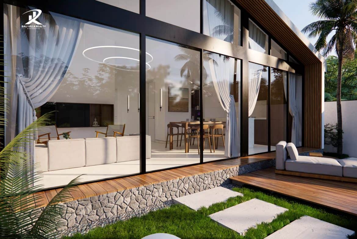 THE MARBLE SANCTUARY: Ultra-Modern 3-BR Villa with Private Office & Spa-Inspired Luxury near Pandawa For Sale Leasehold