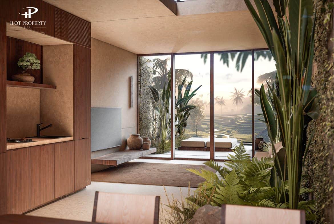 Brand New 1 Bedroom Unique Contemporary Boutique Villas for Sale in Pererenan