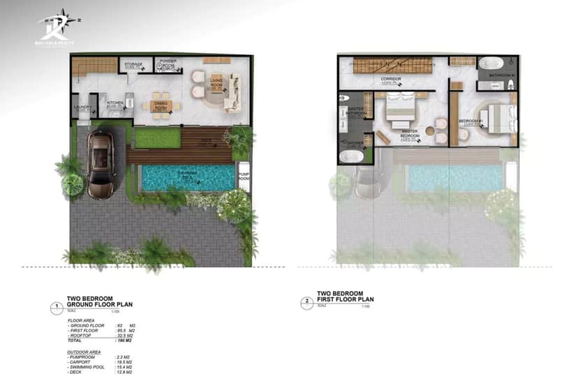 2-bedroom freehold villa in Seminyak — photo 5 of 5