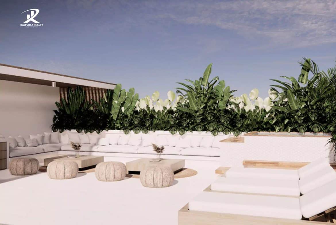Under Construction Contemporary Coastal Design 4BR Villa with Private Pool For Sale Leasehold in Batu Bolong, Canggu