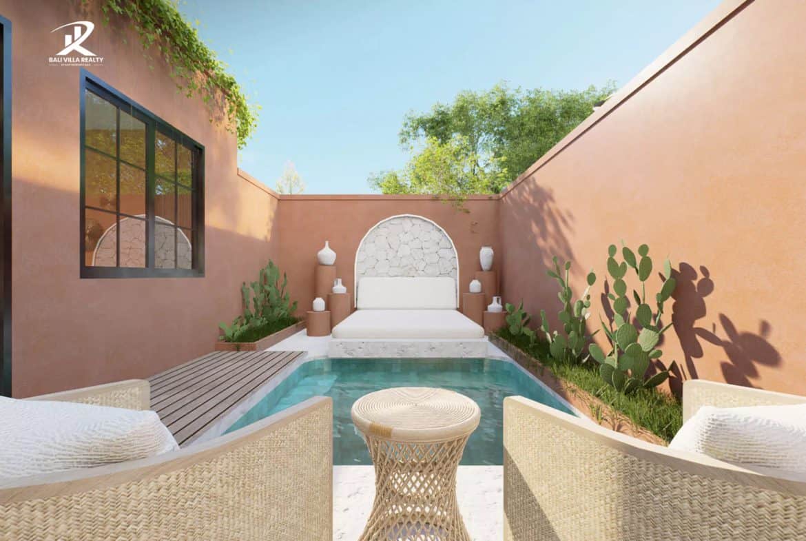 Tropical Serenity Under-Construction 3 Bedrooms Villa For Sale Leasehold in Canggu, Bali