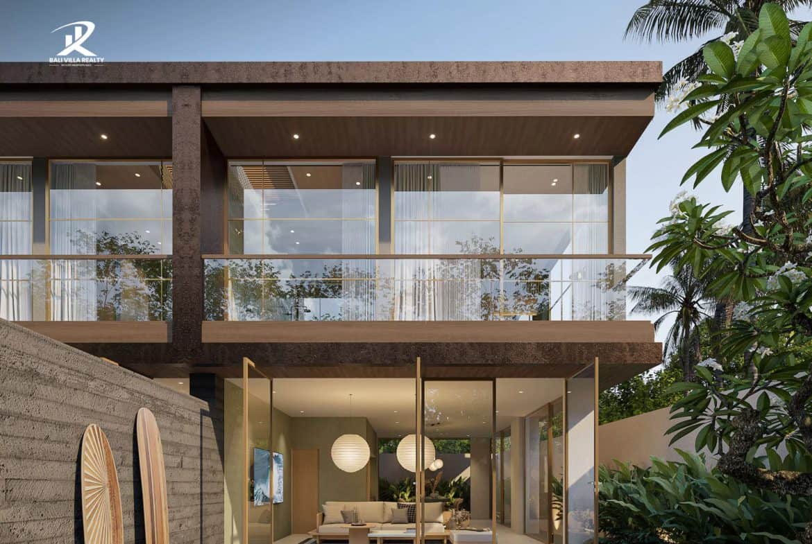 Under Construction 2 Bedrooms Villa for Sale Leasehold in Cemagi, Bali: Contemporary Minimalist Haven