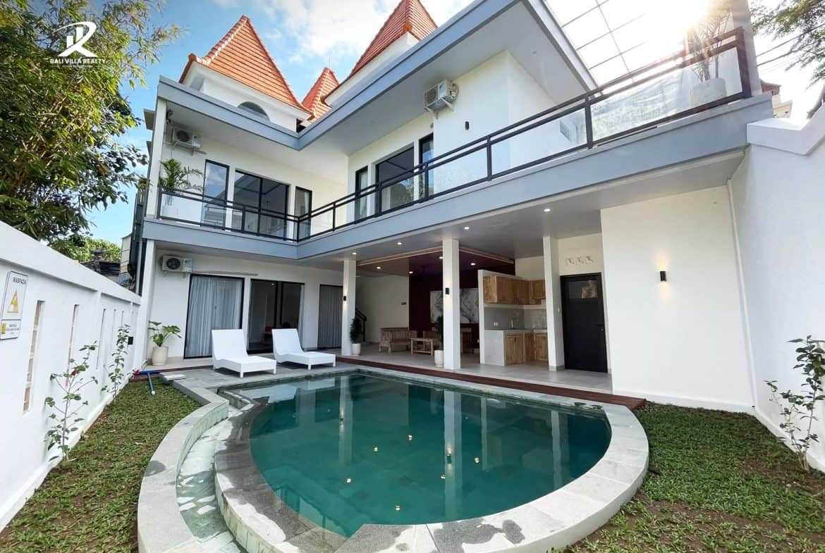 New 3-Bedroom Leasehold Villa for Sale in Padonan, Bali – Modern Living Awaits