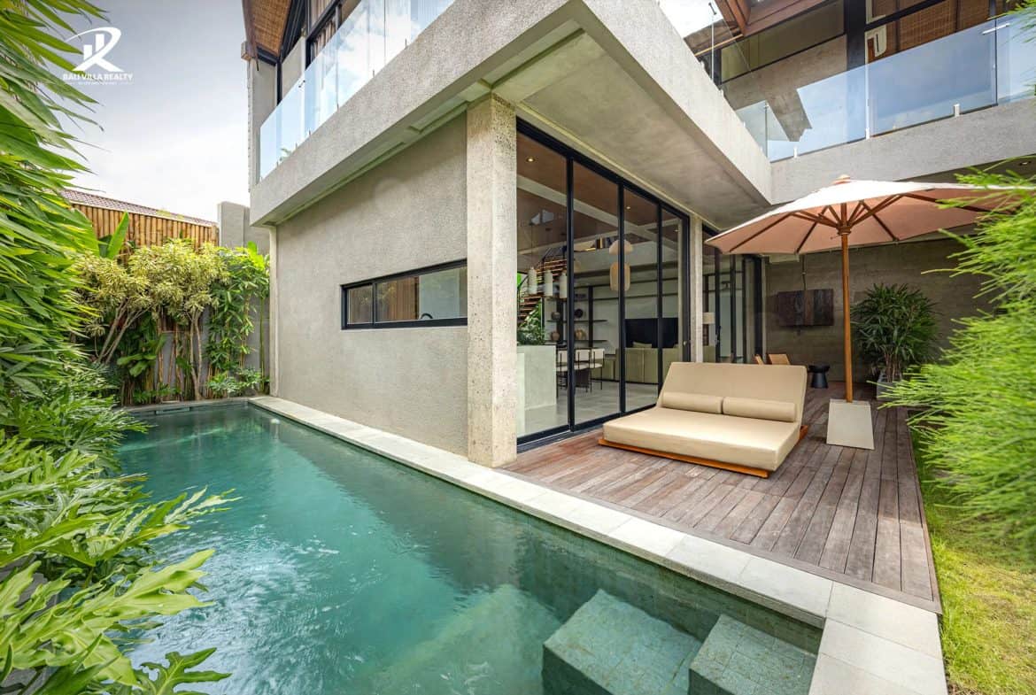 2BR Wabi Sabi Villa in Prime Umalas Designed by Italian Professor for Leasehold