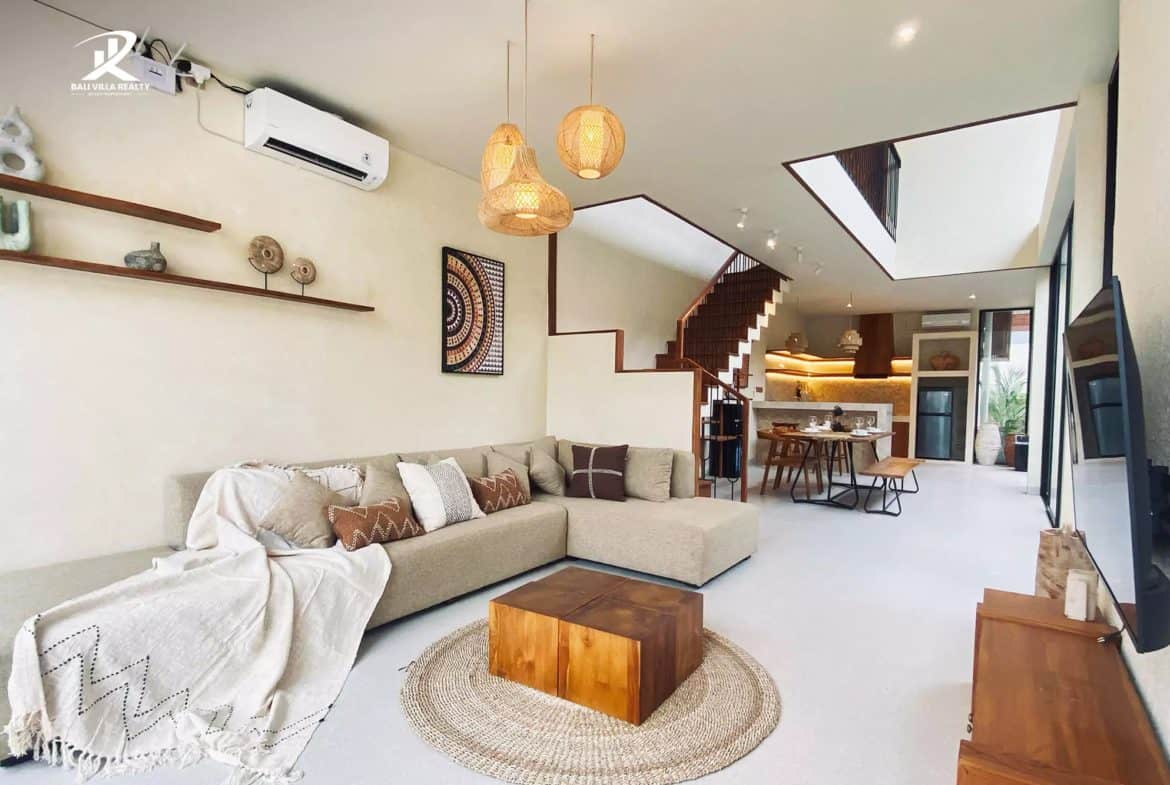 Modern Bali Escape: Stylish 2-Bedroom Villa in Ungasan with Arch Details For Sale Leasehold