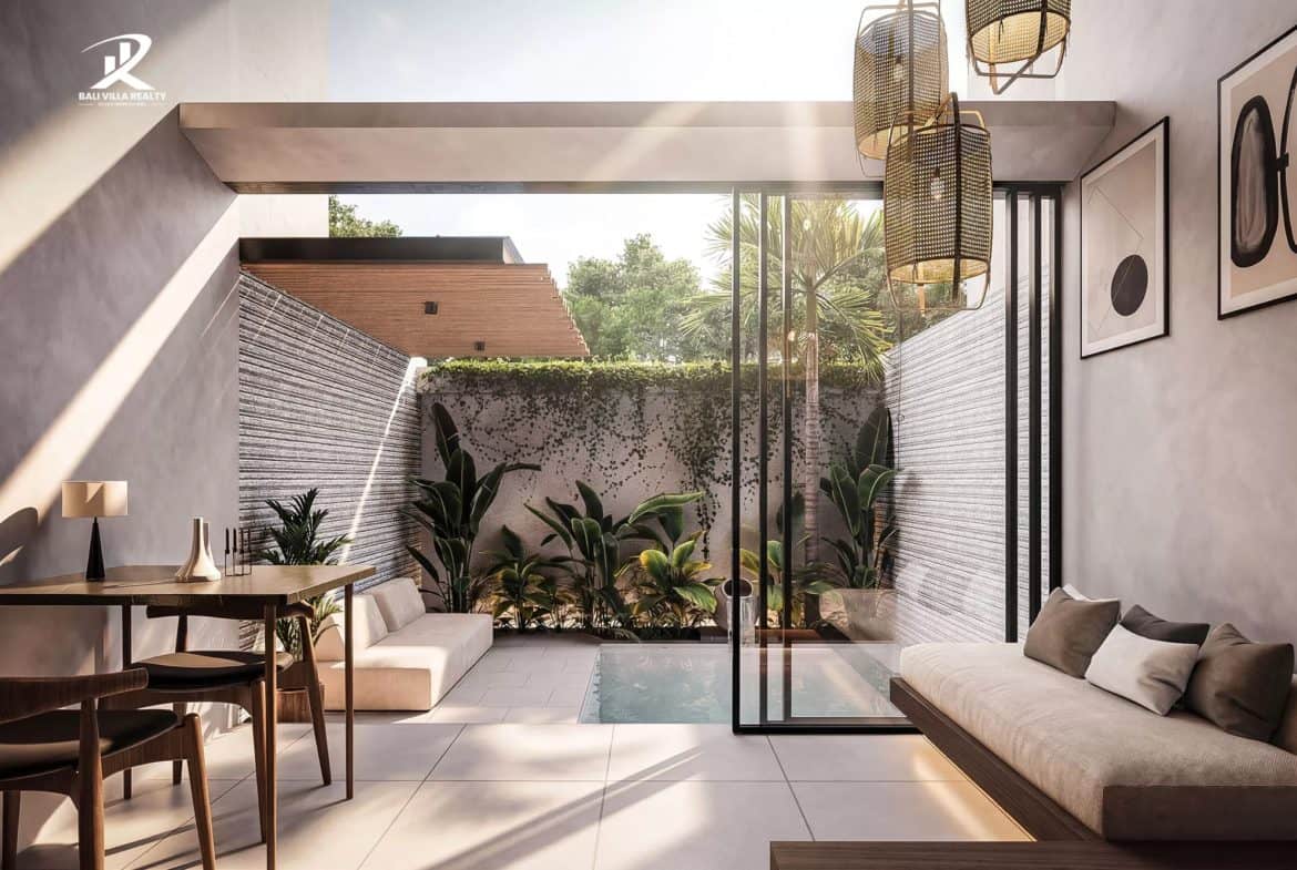 Chic Umalas Loft: Modern 1BR Pool Villa Prime Leasehold Investment