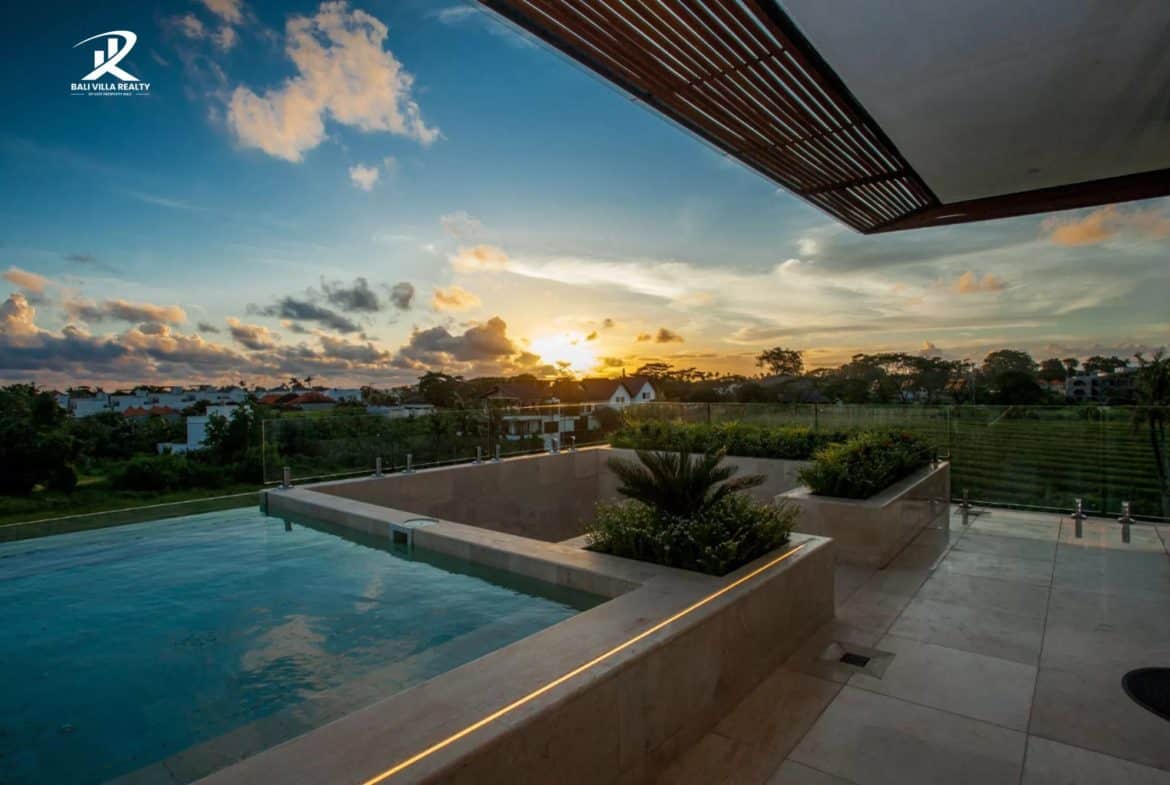Ocean-View Elegance: A Modern 4-Bedroom Sanctuary in Pererenan for Sale