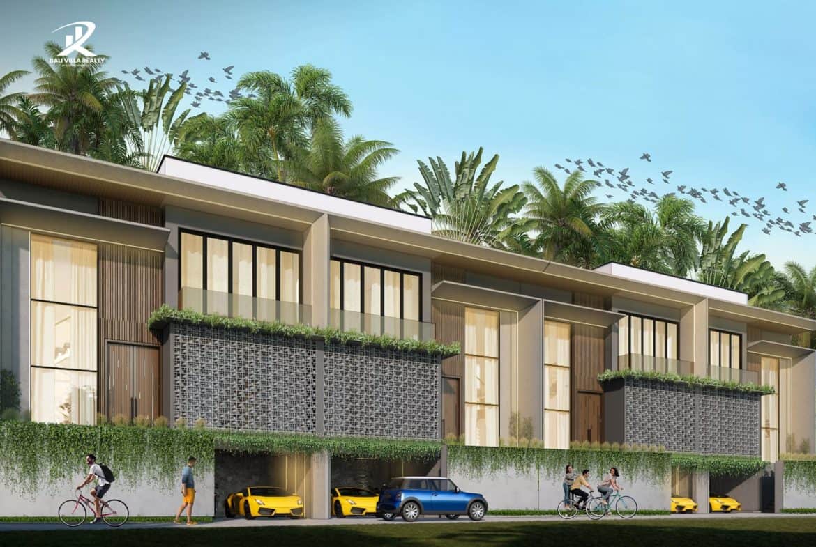 Tropical Zen: Luxury Modern Tropical Villa in Pererenan with Rice Field Views for Sale (Leasehold)