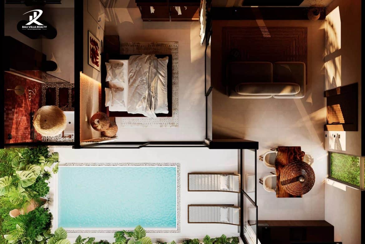 Benoa 1BR Luxury Art Villa with Dual Design Concept for Leasehold l Installment