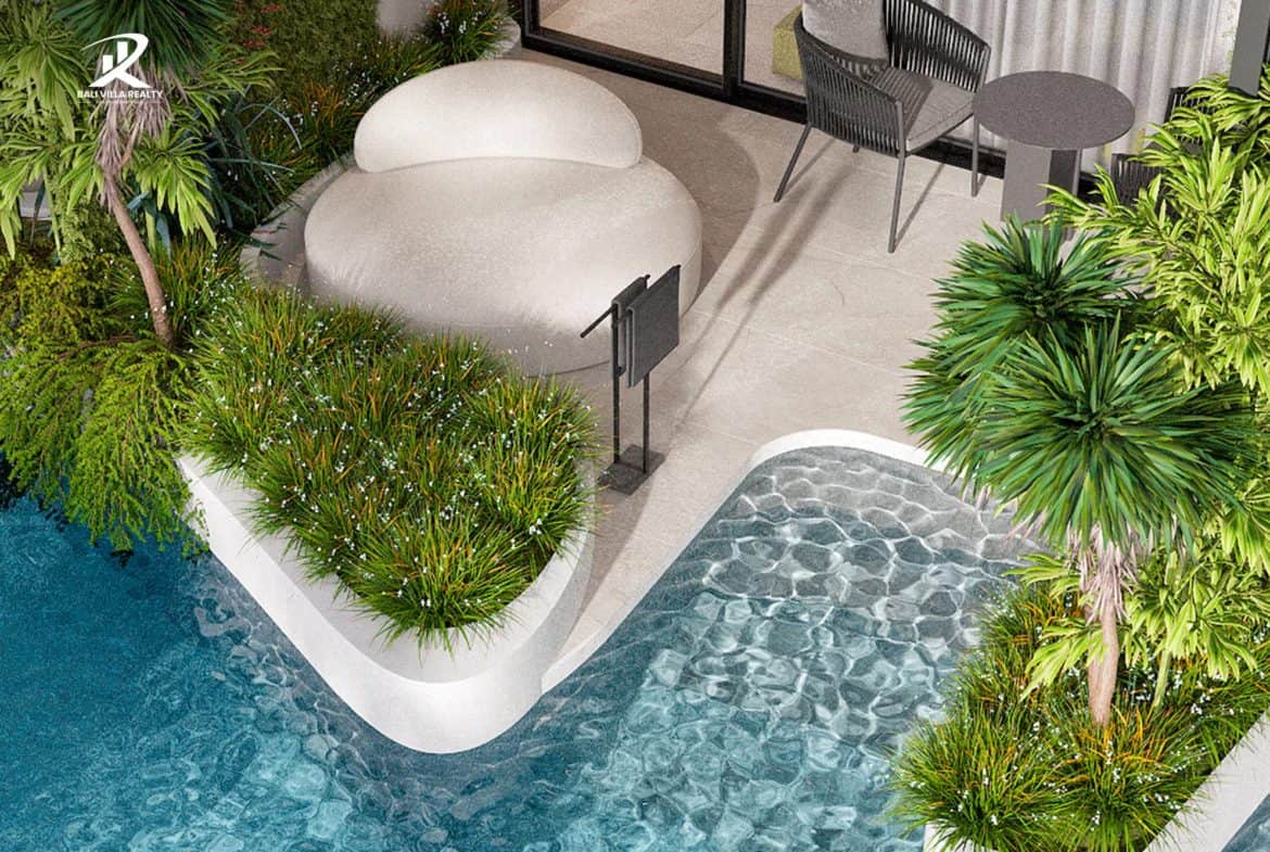 1-bedroom leasehold apartment in Canggu — photo 3 of 5