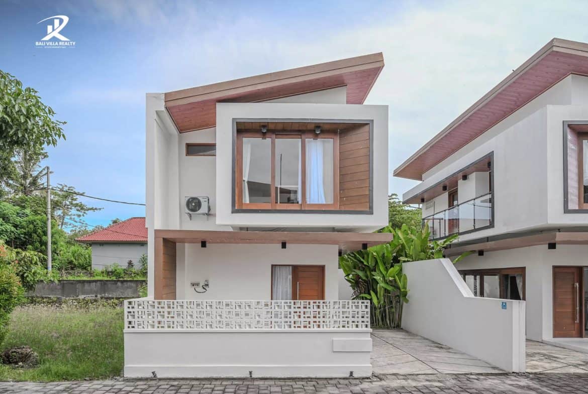 Modern 2BR Freehold Townhouse Villa with Pool in Pecatu