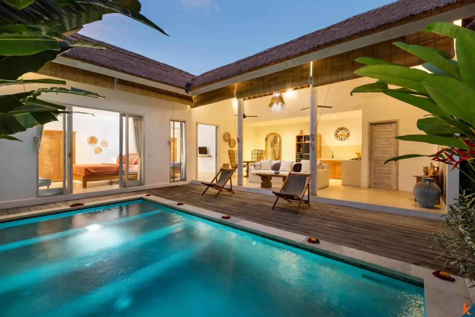 Charming Two Bedroom Villa for Lease in Serene Area of Kerobokan