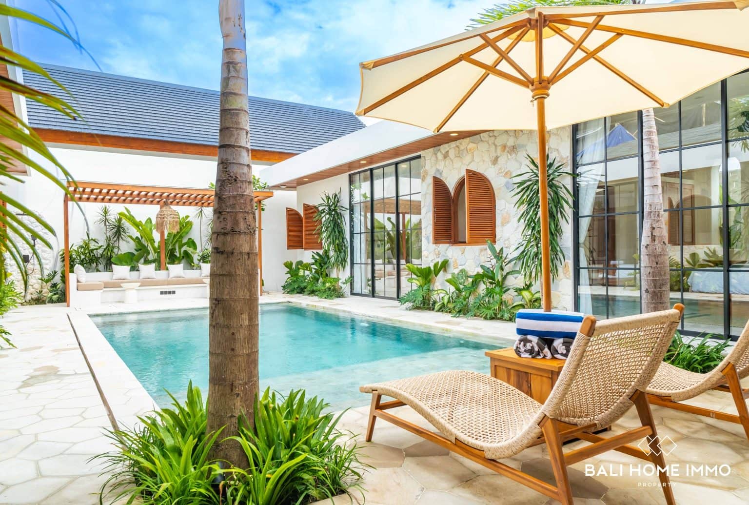 Brand New 4 Bedroom Tropical Family Villa For Sale in Umalas - RF9415A