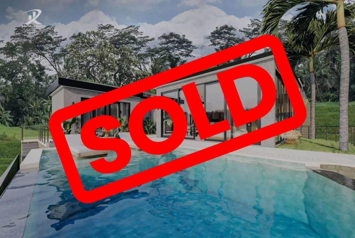 Effortless Luxury 3 Bedroom Villa For Sale Leasehold in Ubud, Bali (Under Construction)