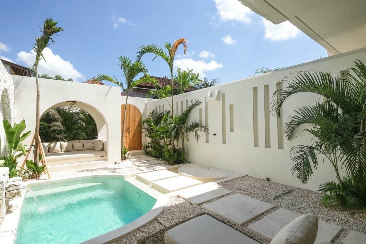 Ready Modern Tropical Design 2 Bedroom Villa for Sale Freehold in Pererenan
