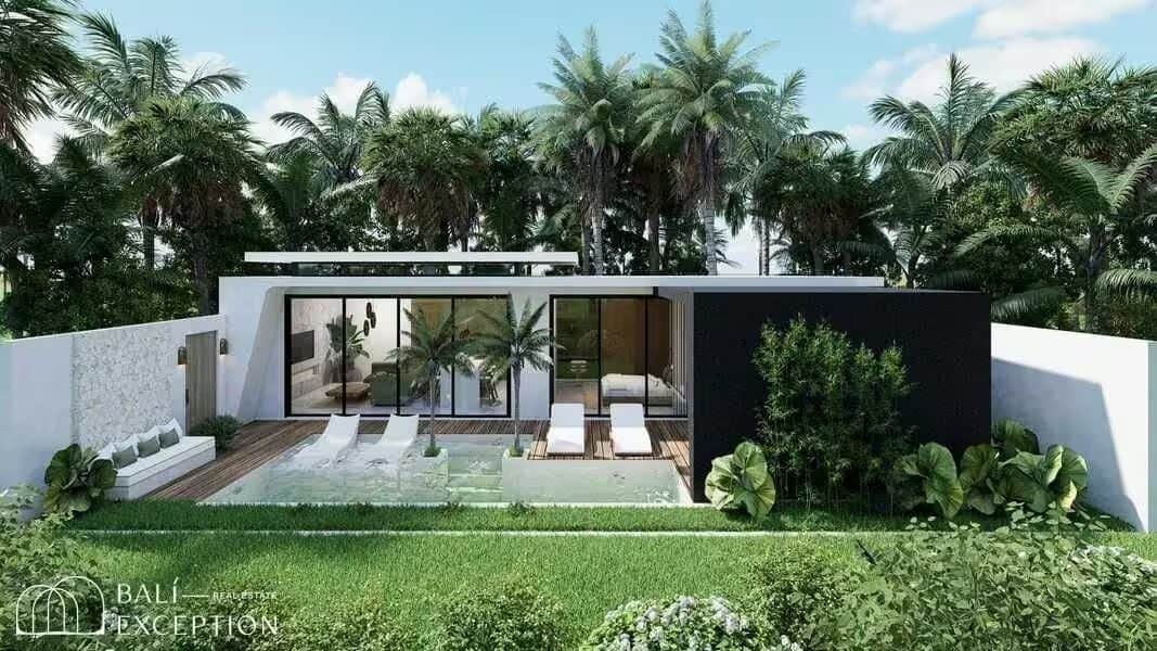 Offplan Modern L Shape 2 Bedroom Villa for Sale Leasehold in Umalas