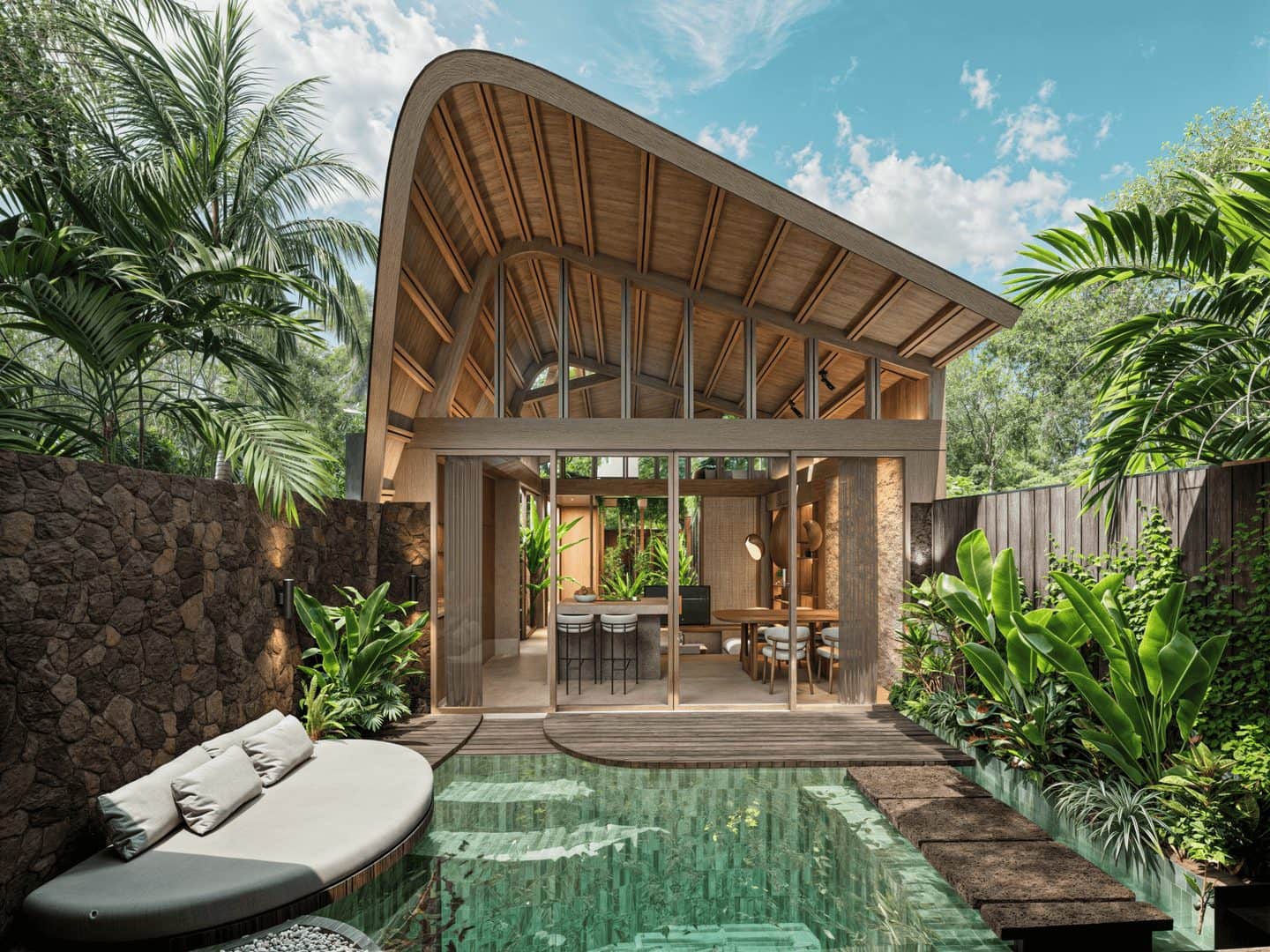 Offplan 1 Bedroom Villa for Sale Leasehold in Ungasan