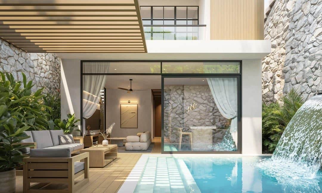 Ocean View 3 Bedroom Villa for Sale Freehold in Uluwatu