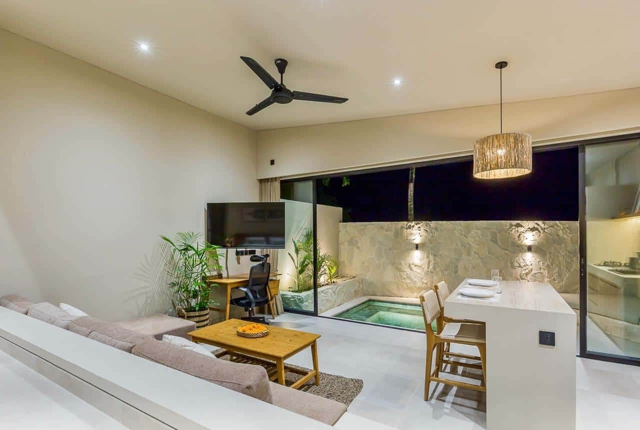 1-bedroom leasehold villa in Buduk/Mengwi — photo 4 of 5