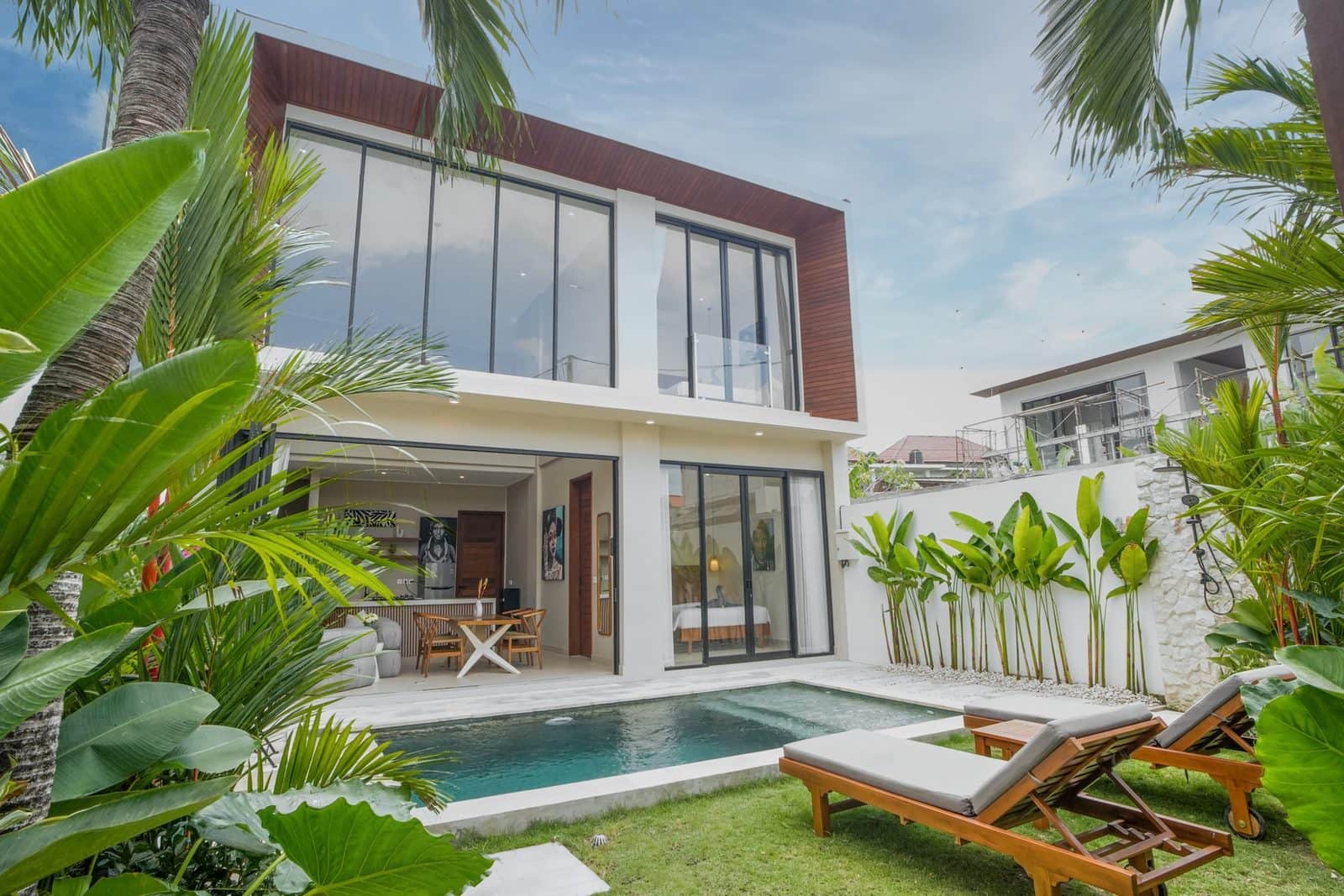 Modern Tropical 2 Bedroom Villa with Pool in North Canggu