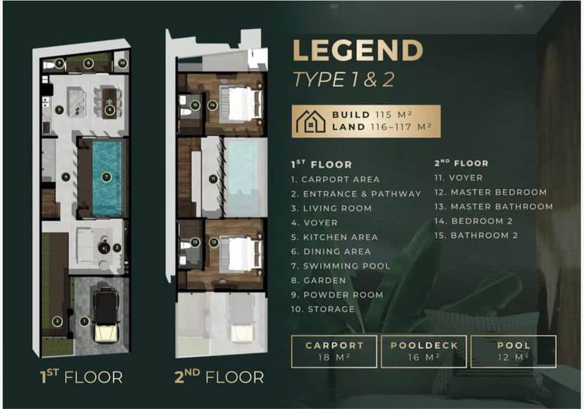 2-bedroom leasehold villa in Seseh/Cemagi — photo 3 of 5