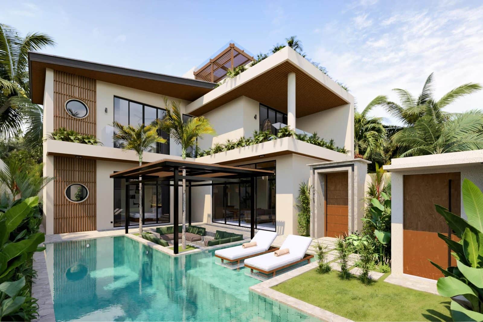 Modern 3-Bedroom Sea-View Villa in Ungasan