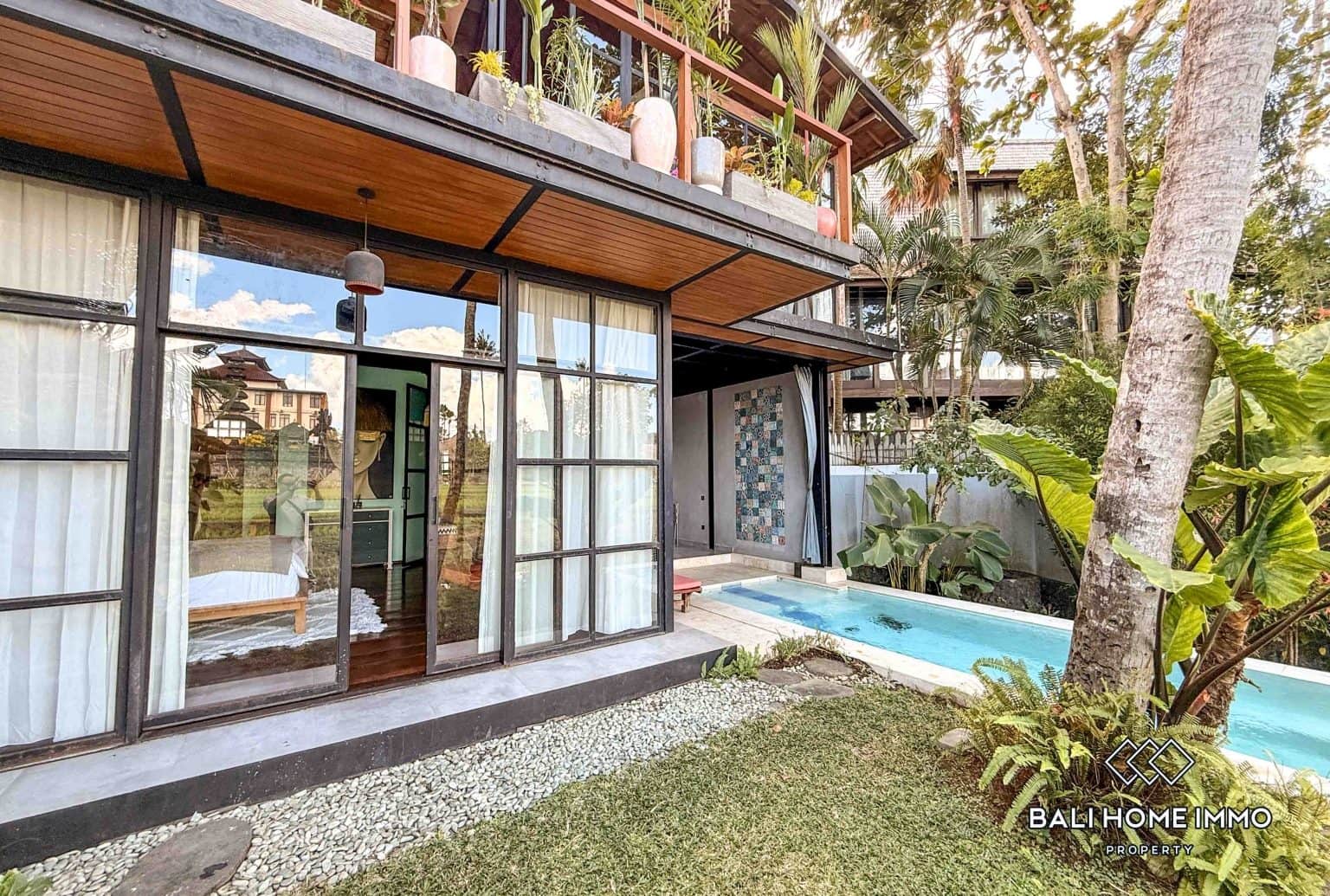 Ricefield view 2 Bedroom Villa For Rent in Cemagi Beachside