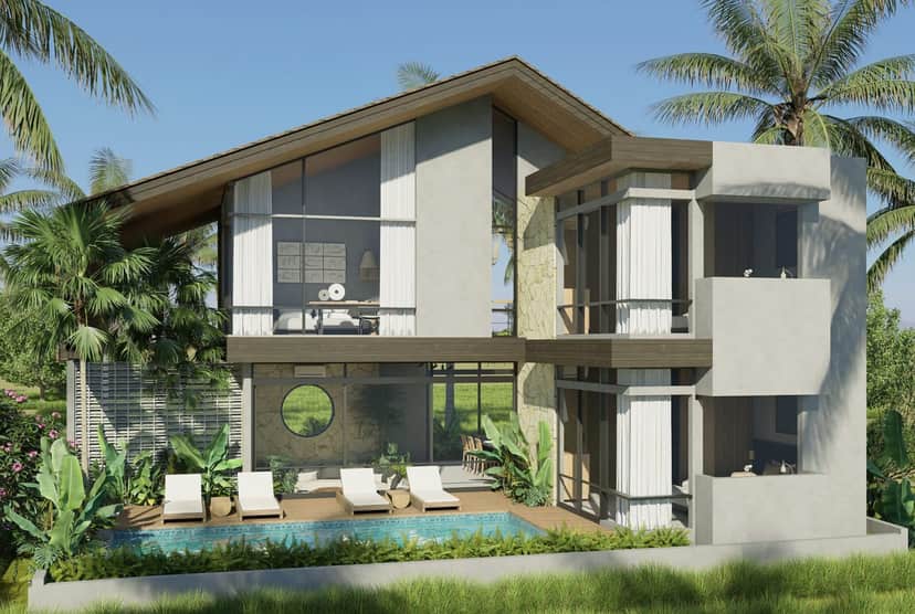 3-bedroom leasehold villa in Pererenan — photo 2 of 5