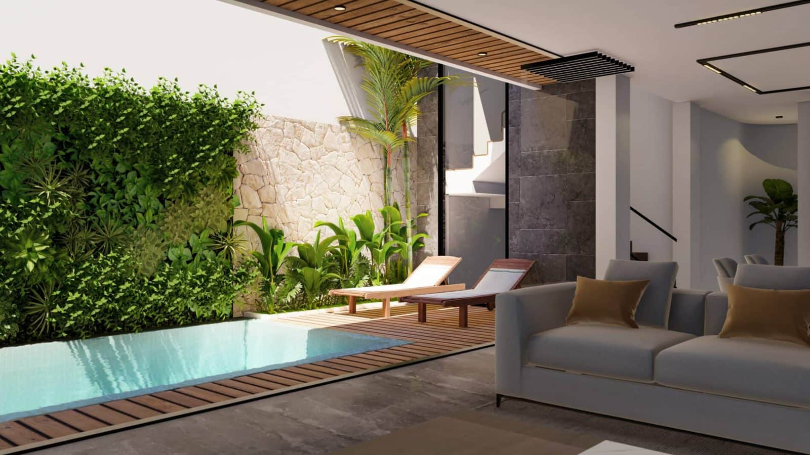 3-bedroom leasehold villa in Seminyak — photo 4 of 5