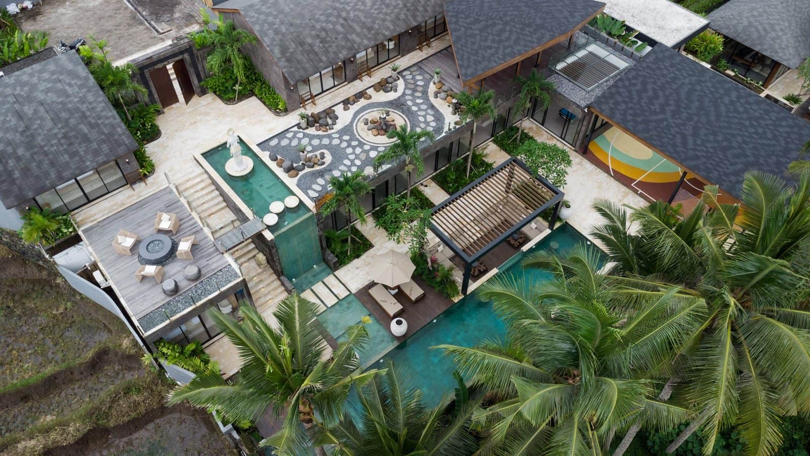 Ultra-Luxury 6-Bedroom Villa with Yoga Shala & High-End Amenities in Mas, Ubud