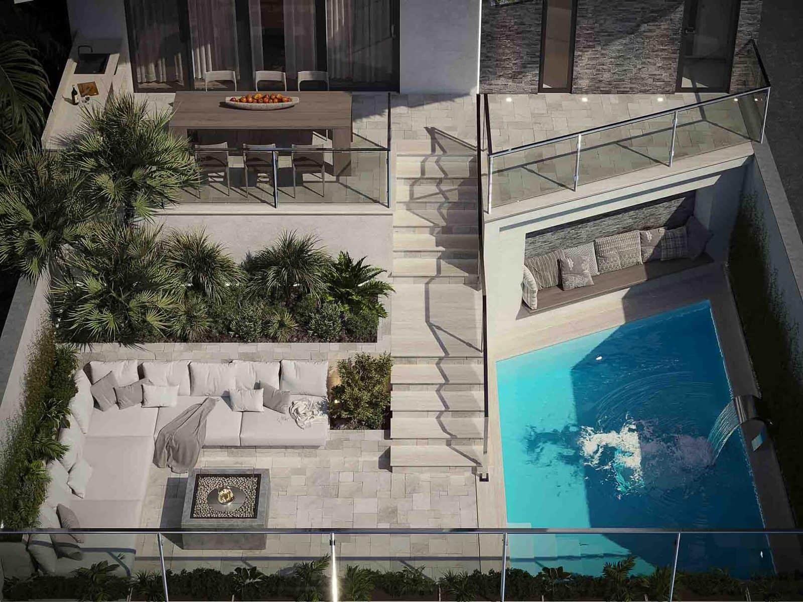 4 bedroom Villa in Pandawa with ocean view