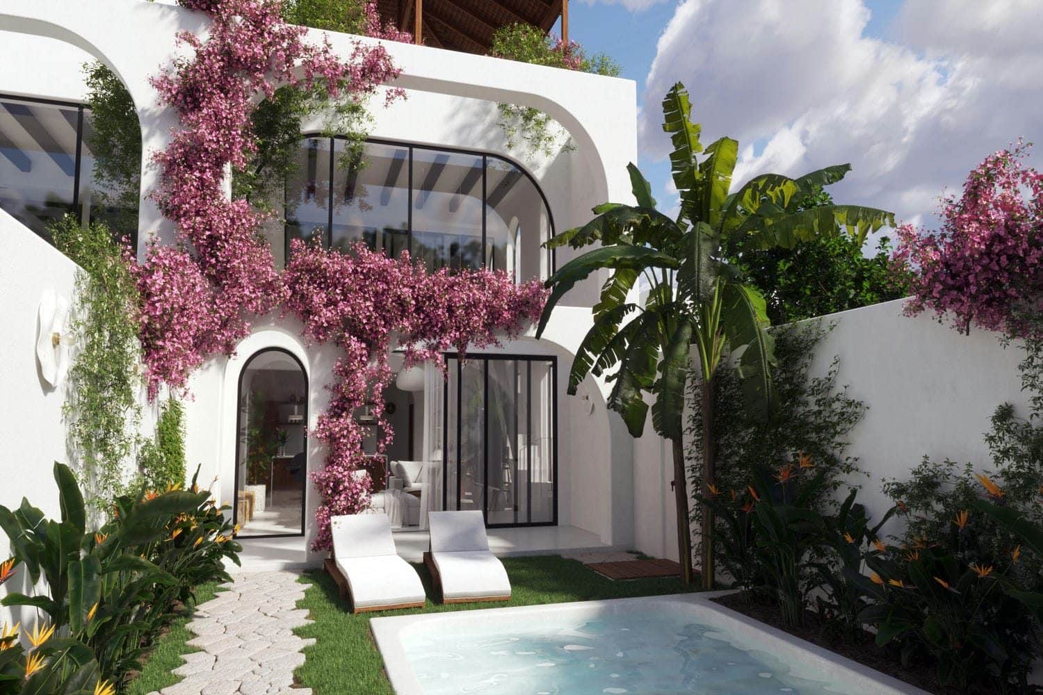 Brand new 2 bedroom villa in a cluster in Ungasan