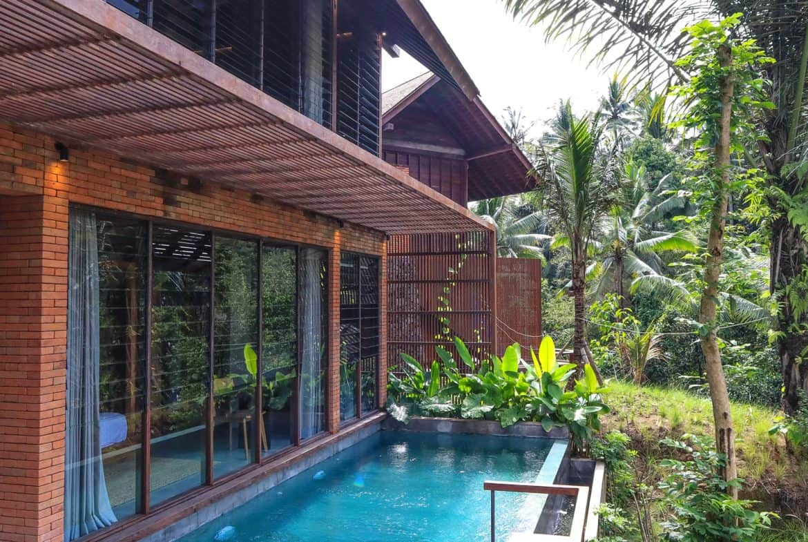 2BR Eco Luxury Jungle & River Villa in Ubud for Freehold