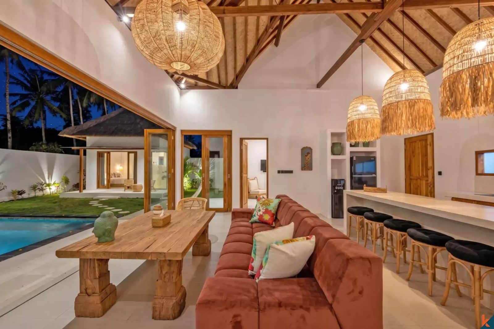 3-bedroom leasehold villa in Ubud — photo 4 of 5